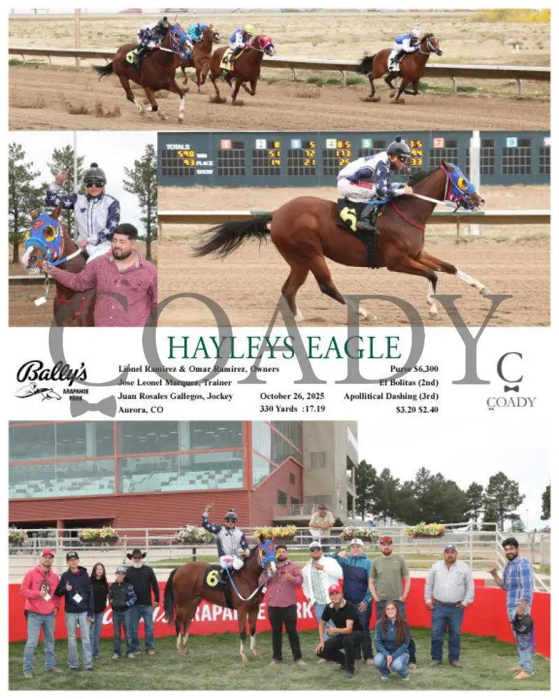 HAYLEYS EAGLE - 10-26-25 - R01 - ARP Arapahoe Park