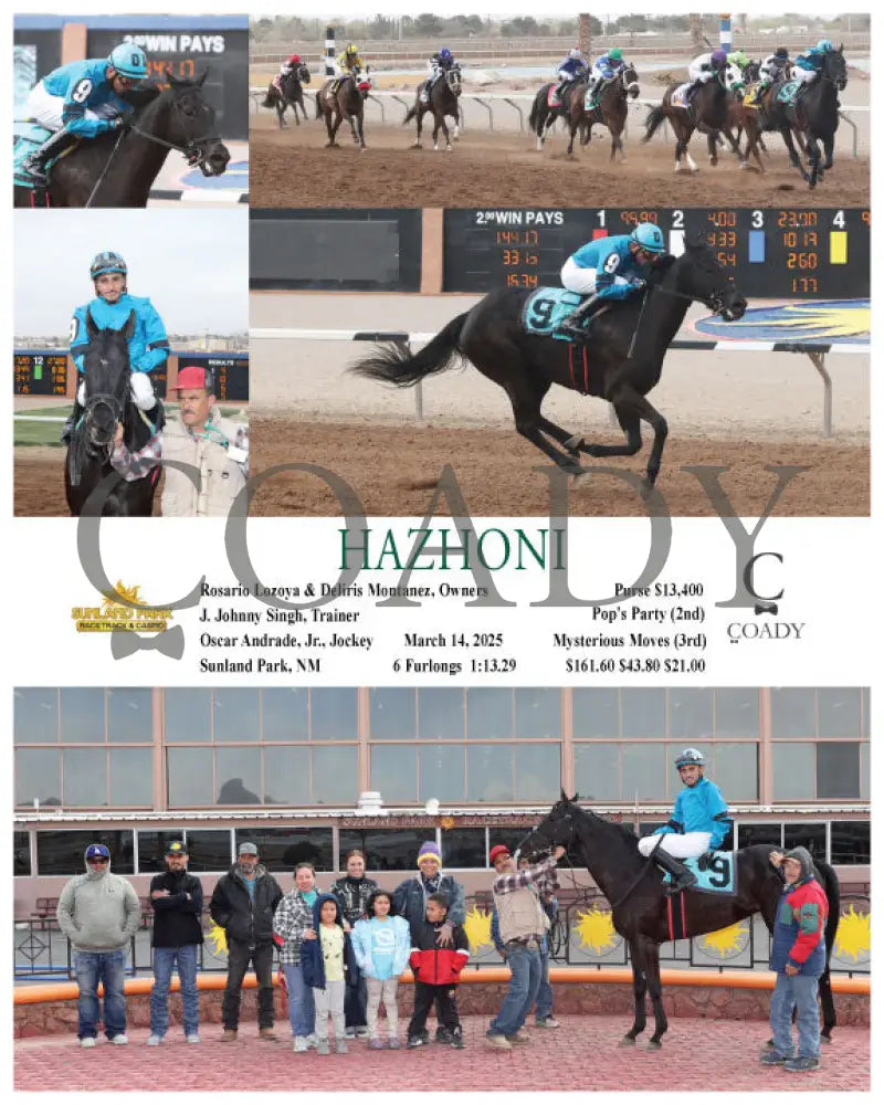 HAZHONI - 03-14-25 - R11 - SUN Sunland Park