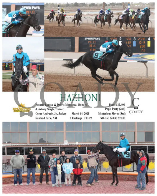 HAZHONI - 03-14-25 - R11 - SUN Sunland Park