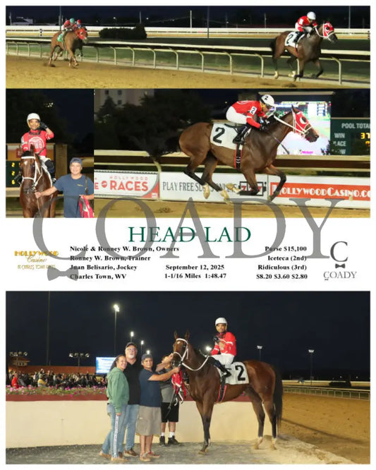 HEAD LAD - 09-12-25 - R02 - CT Hollywood Casino at Charles Town Races