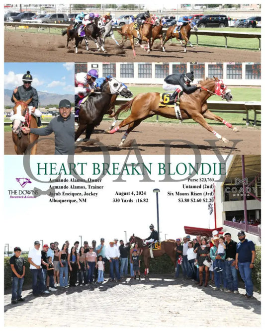 Heart Breakn Blondie - 08-04-24 R09 Alb Downs At Albuquerque