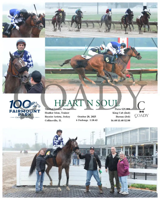 HEART N SOUL - 10-28-25 - R08 - FP Fanduel Sportsbook Horse Racing