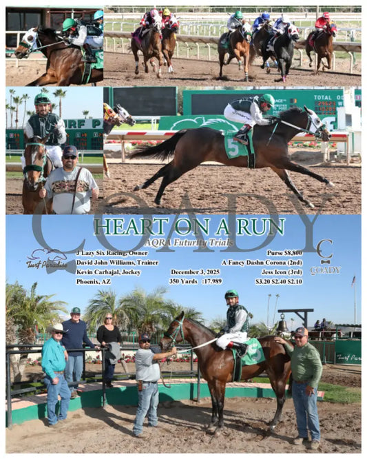 HEART ON A RUN - AQRA Futurity Trials - 12-03-25 - R03 - TUP - Coady Media - Kurtis Coady Photography