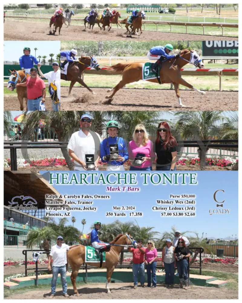 Heartache Tonite - Mark T Bars 05-02-24 R01 Tup Turf Paradise