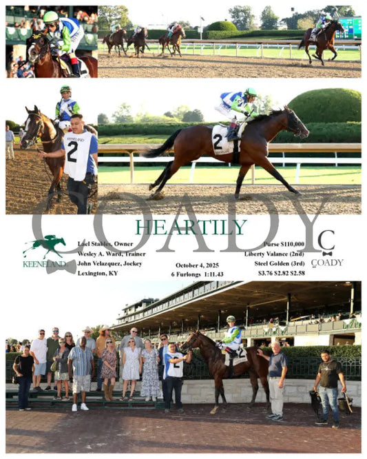 HEARTILY - 10-04-25 - R11 - KEE Keeneland