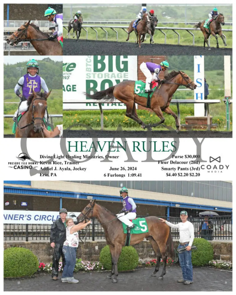 Heaven Rules - 06-26-24 R03 Pid Presque Isle Downs