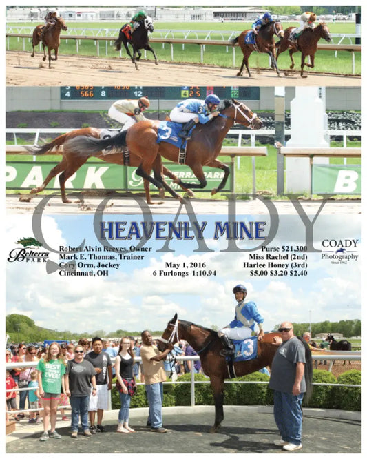 Heavenly Mine - 050116 Race 04 Btp Belterra Park
