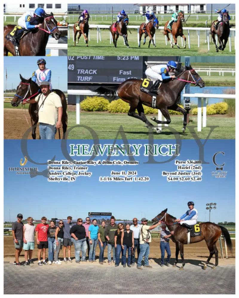 Heavenly Rich - 06-11-24 R07 Ind Indiana Grand