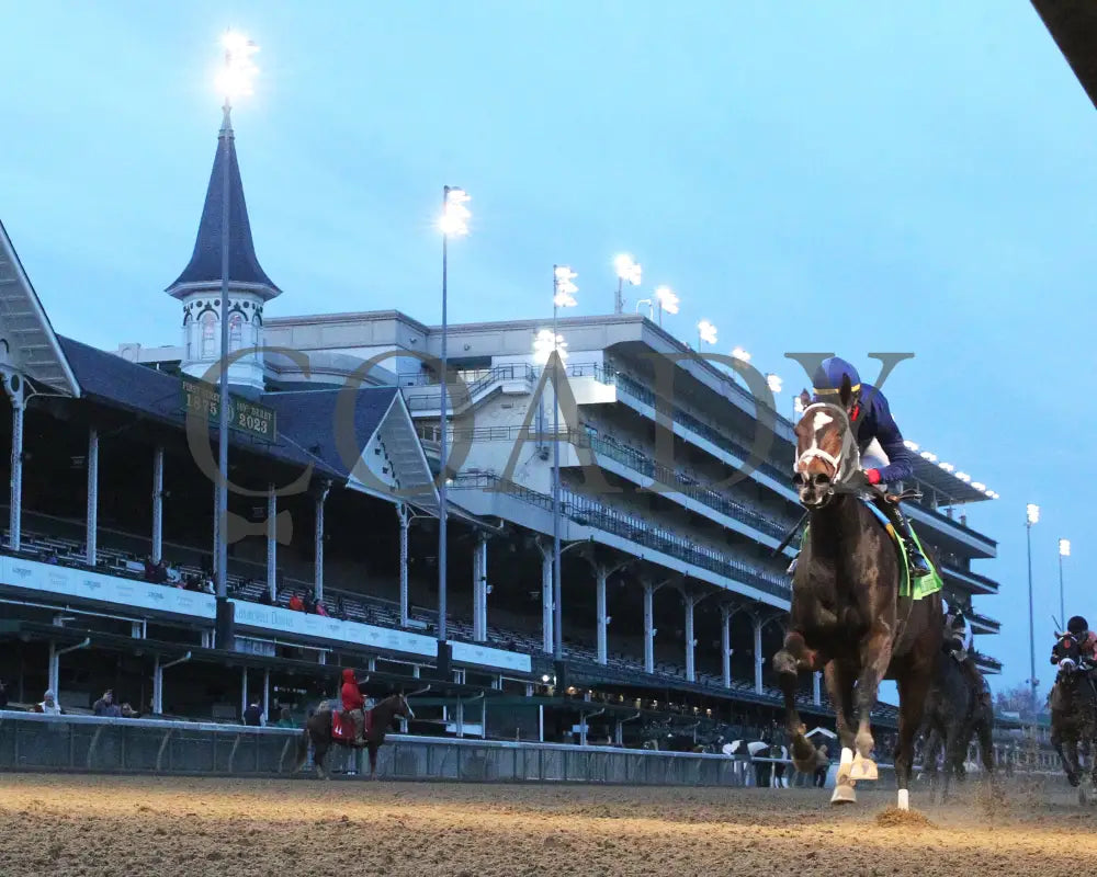 Heavenly Sunday - The Mrs. Revere G2 32Nd Running 11-24-23 R10 Cd Under Rail 01 Churchill Downs