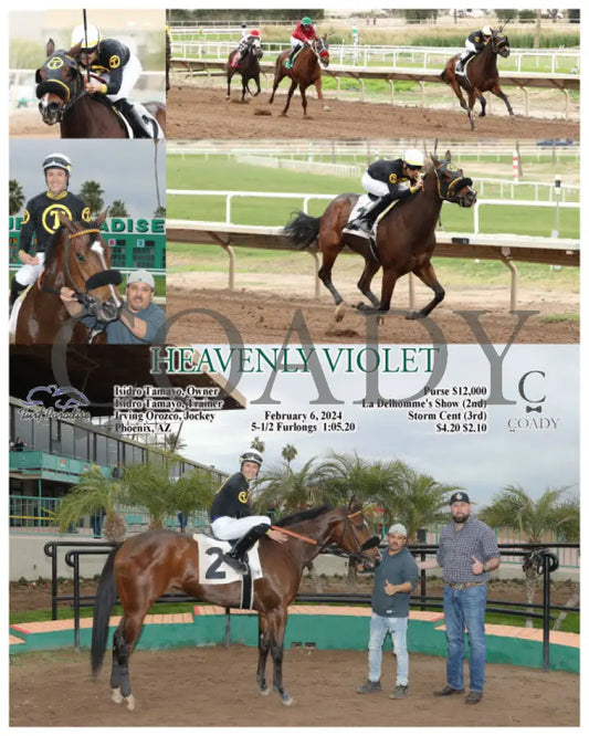 Heavenly Violet - 02-06-24 R01 Tup Turf Paradise