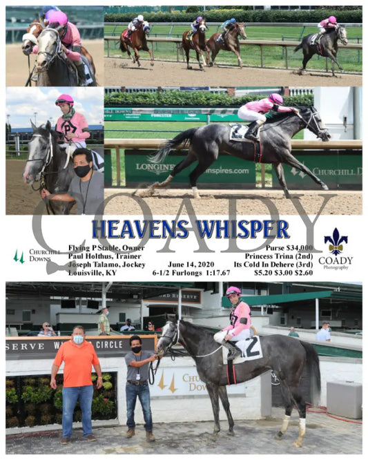 Heavens Whisper - 06-14-20 R07 Cd Churchill Downs