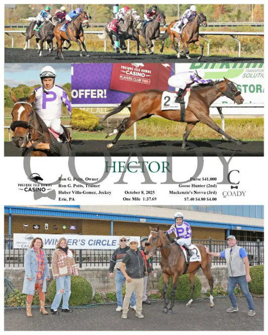 HECTOR - 10-08-25 - R04 - PID Presque Isle Downs
