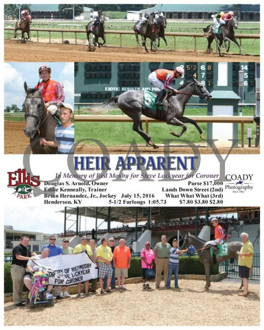 HEIR APPARENT - 071516 - Race 03 - ELP - Coady Media - Kurtis Coady Photography