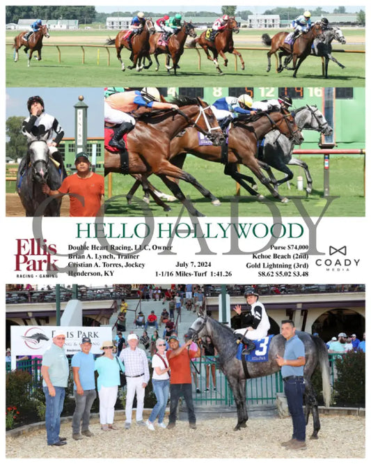 Hello Hollywood - 07-07-24 R09 Elp Ellis Park