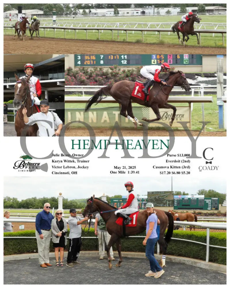 HEMP HEAVEN - 05-21-25 - R06 - BTP Churchill Downs