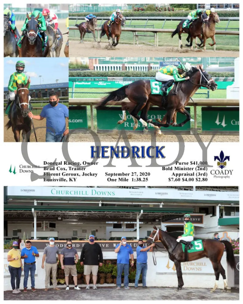 Hendrick - 09-27-20 R10 Cd Churchill Downs