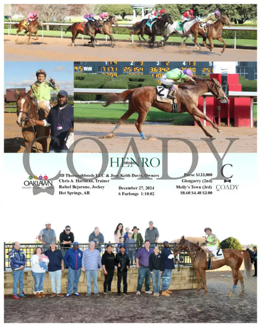 Henro - 122724 Race 05 Op Oaklawn Park
