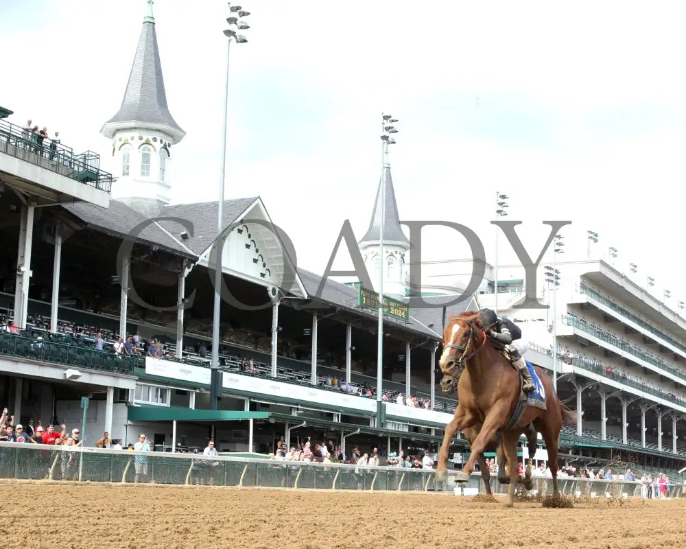 Henro - The Harrods Creek 09-21-24 R09 Cd Under Rail 01 Churchill Downs