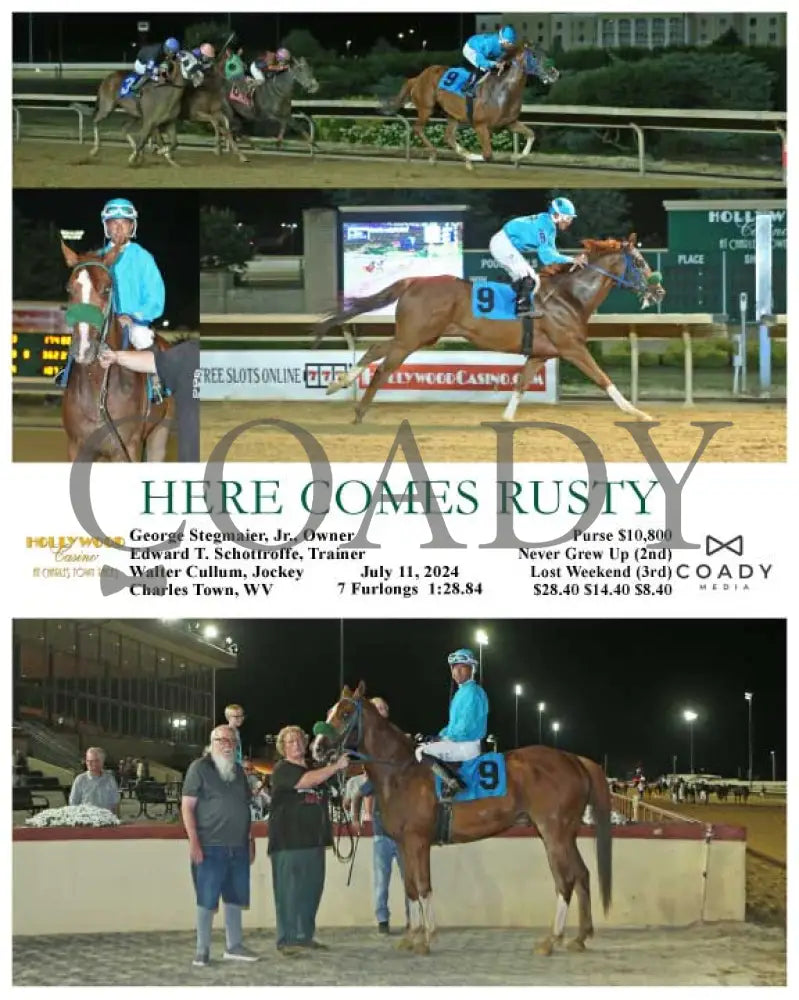 Here Comes Rusty - 07-11-24 R08 Ct Hollywood Casino At Charles Town Races