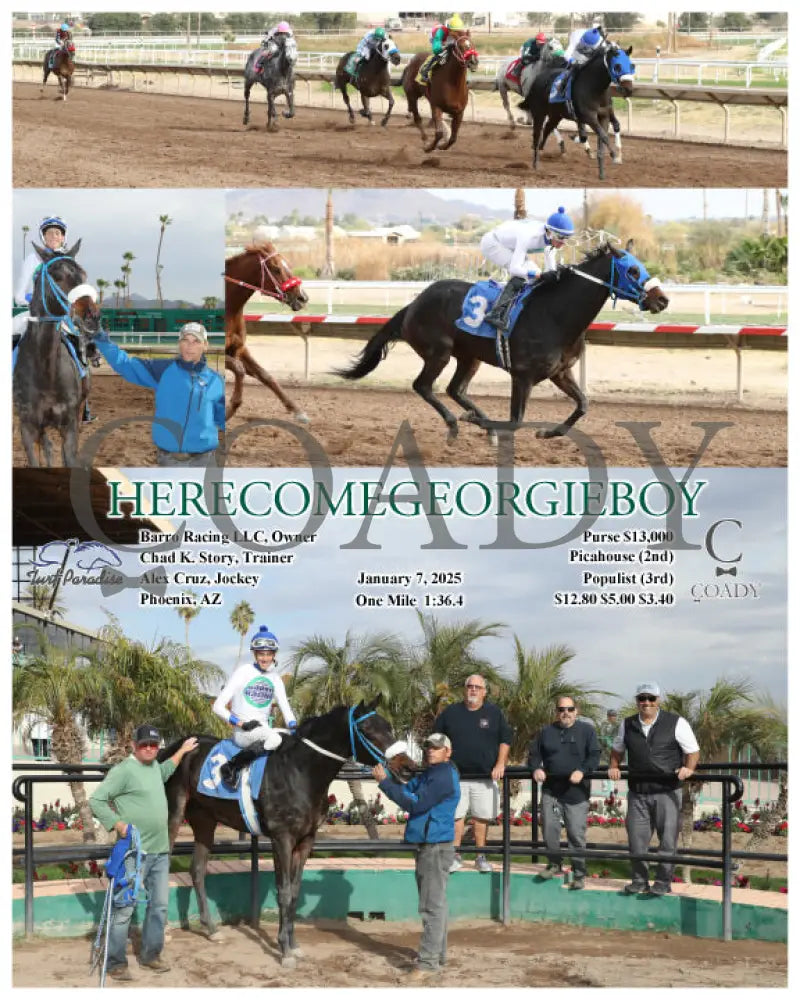 Herecomegeorgieboy - 01-07-25 R06 Tup Turf Paradise