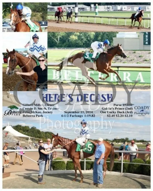 Here’s Decash - 091114 Race 08 Btp Belterra Park
