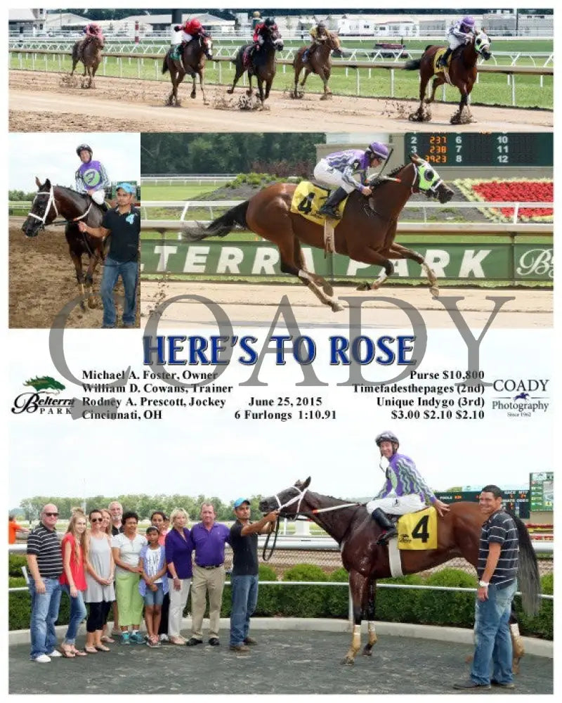 Here's To Rose - 062515 - Race 04 - BTP - Coady Media - Kurtis Coady Photography