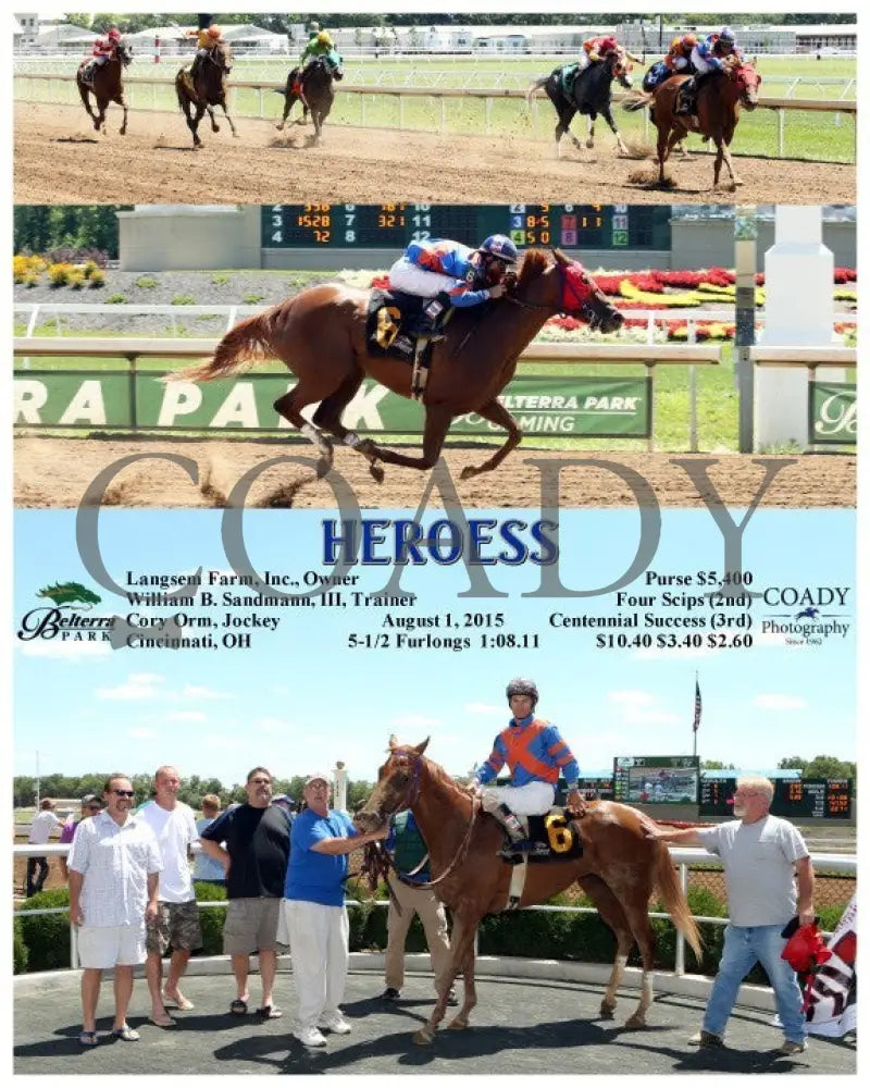 Heroess - 080115 Race 02 Btp Belterra Park
