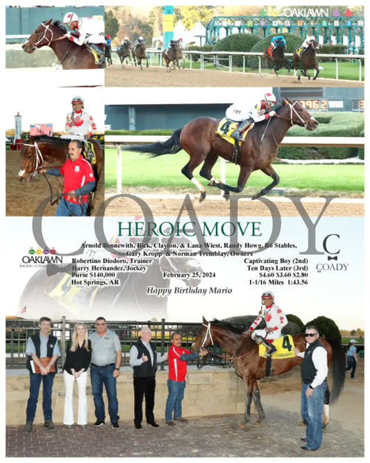 Heroic Move - 02-25-24 R10 Op Oaklawn Park