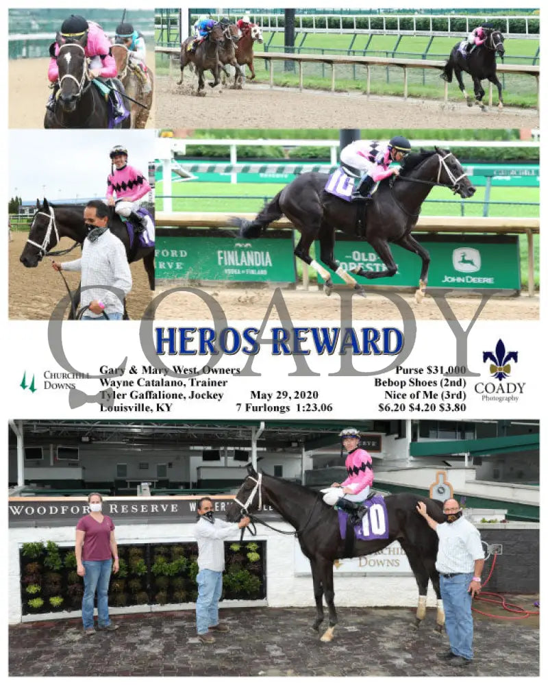 Heros Reward - 05-29-20 R09 Cd Churchill Downs