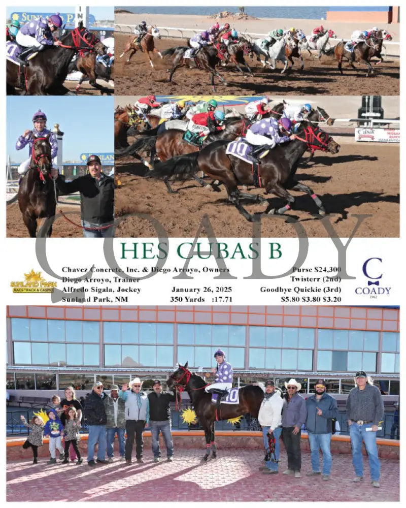 Hes Cubas B - 01-26-25 R07 Sun Turfway Park