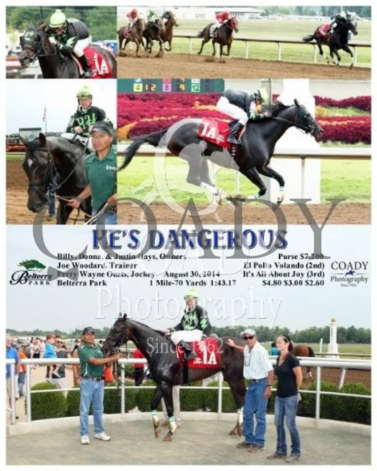 He’s Dangerous - 083014 Race 06 Btp Belterra Park