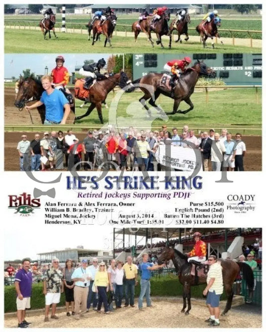 HE'S STRIKE KING - 080314 - Race 06 - ELP - Coady Media - Kurtis Coady Photography