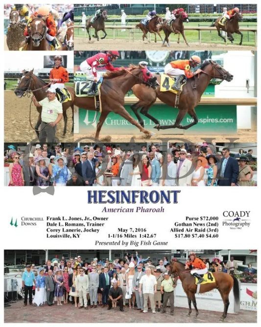 Hesinfront - 050716 Race 05 Cd Churchill Downs