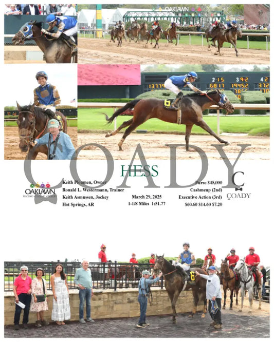 HESS - 032925 - Race 01 - OP Oaklawn Park
