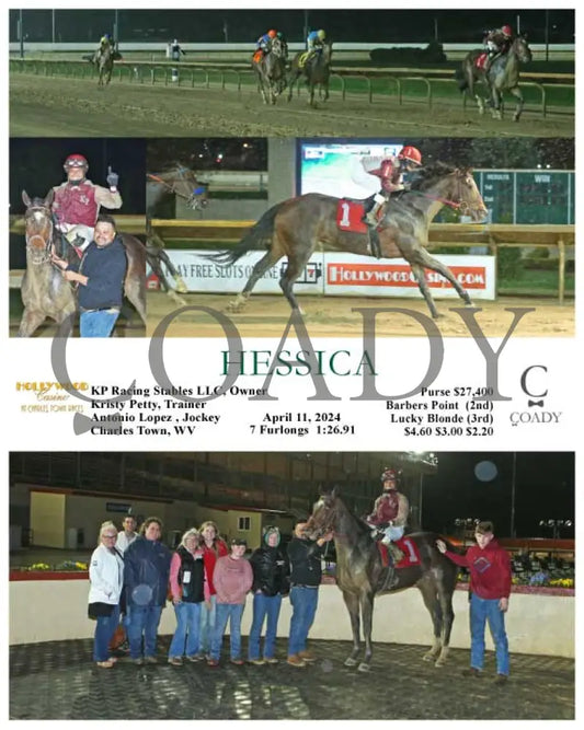 Hessica - 04 - 11 - 24 R06 Ct Hollywood Casino At Charles Town Races