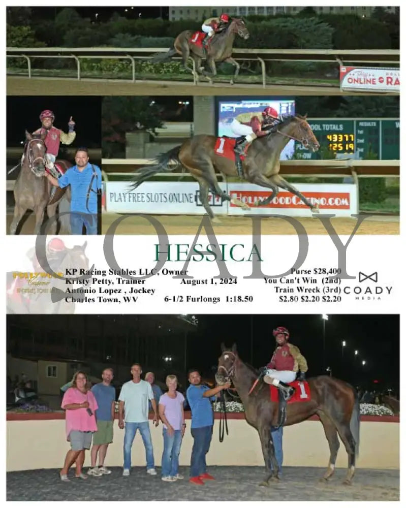 Hessica - 08-01-24 R07 Ct Hollywood Casino At Charles Town Races