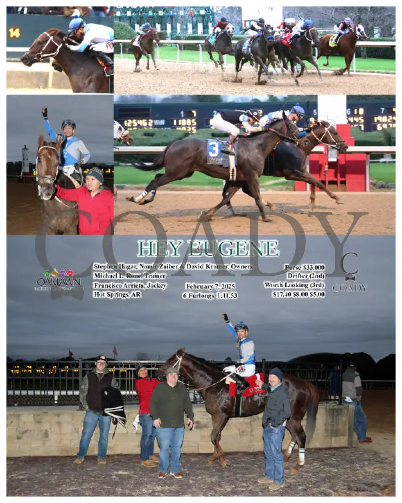 Hey Eugene - 02-07-25 R10 Op Oaklawn Park