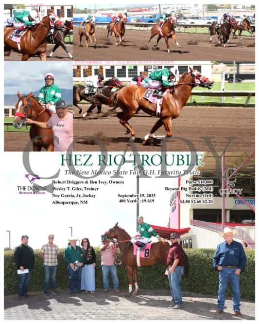 HEZ RIO TROUBLE - The New Mexico State Fair Q.H. Futurity Trials - 09-19-25 - R06 - ALB - Coady Media - Kurtis Coady Photography