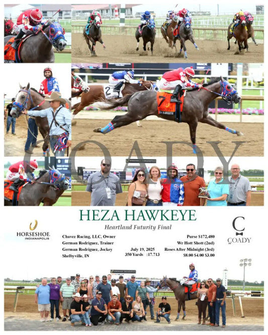 HEZA HAWKEYE - Heartland Futurity Final - 07-19-25 - R05 - IND Indiana Grand