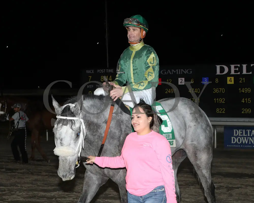 Heza Pickle - La Bred Premier Gentlemen Starter 02-03-24 R07 Delta Downs Return Shot