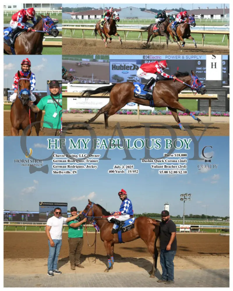 HF MY FABULOUS BOY - 07-03-25 - R09 - IND Indiana Grand