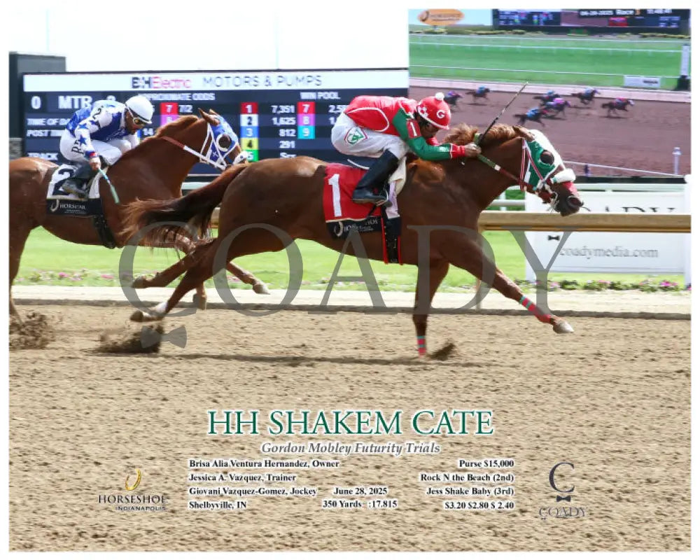 HH SHAKEM CATE - Gordon Mobley Futurity Trials - 06-28-25 - R03 - IND - Action Indiana Grand