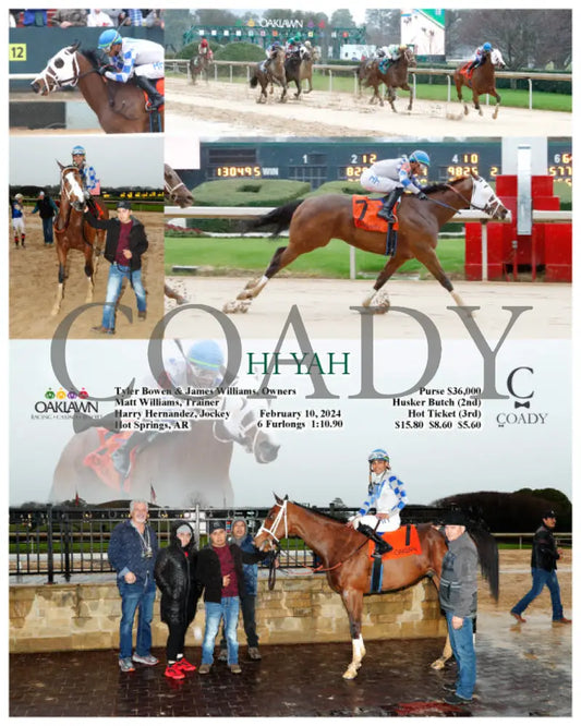 Hi Yah - 02-10-24 R06 Op Oaklawn Park