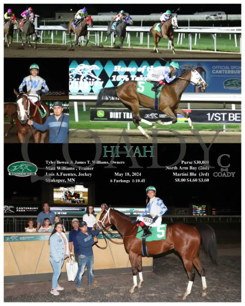 Hi Yah - 05-18-24 R08 Cby Canterbury Park