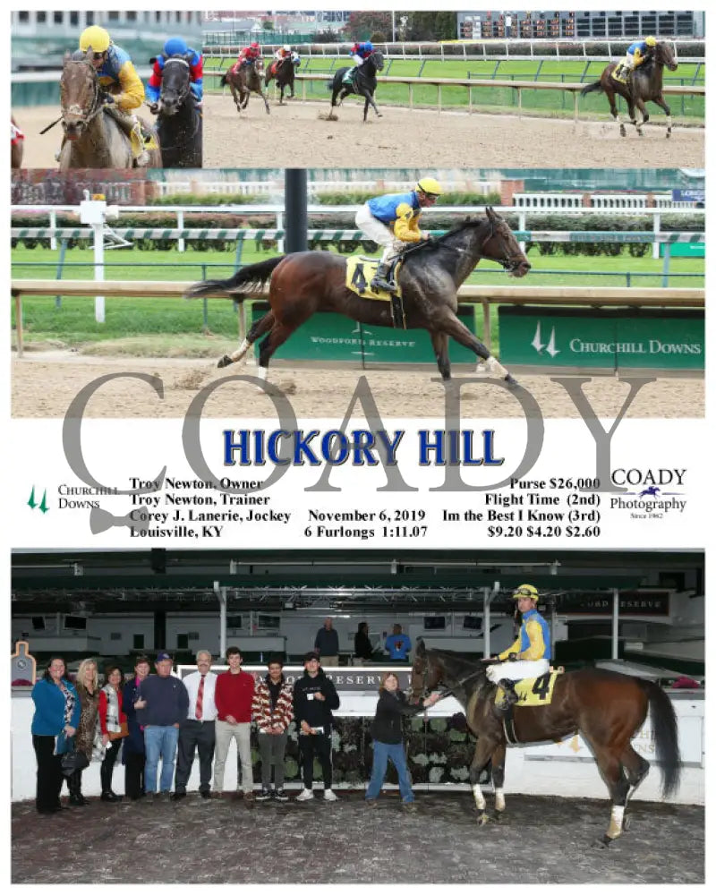Hickory Hill - 11-06-19 R06 Cd Churchill Downs