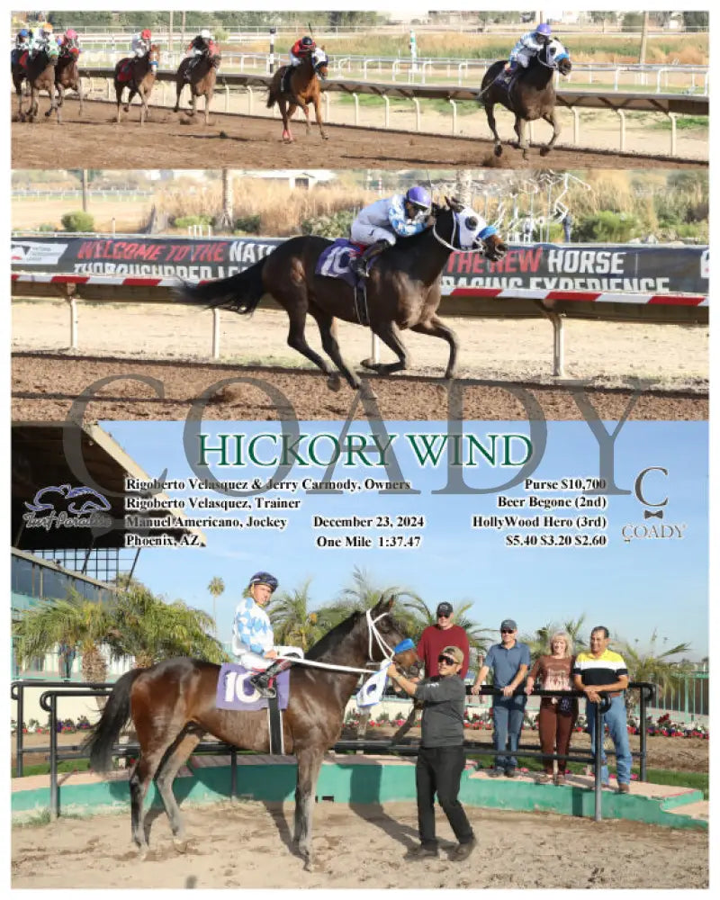 Hickory Wind - 12-23-24 R06 Tup Turf Paradise