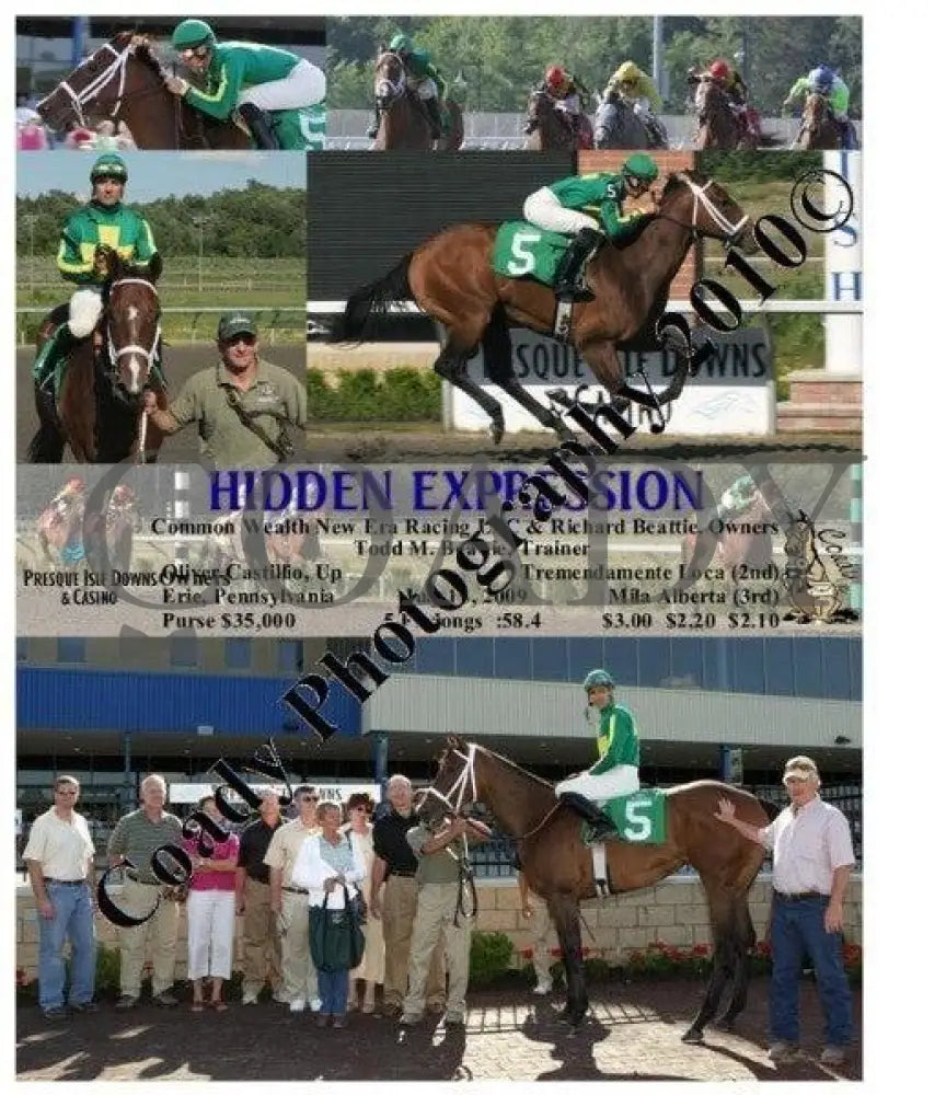 Hidden Expression - 7 16 2009 Presque Isle Downs