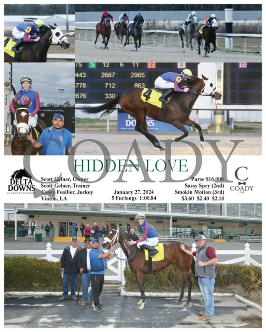 Hidden Love - 01-27-24 R01 Ded Delta Downs