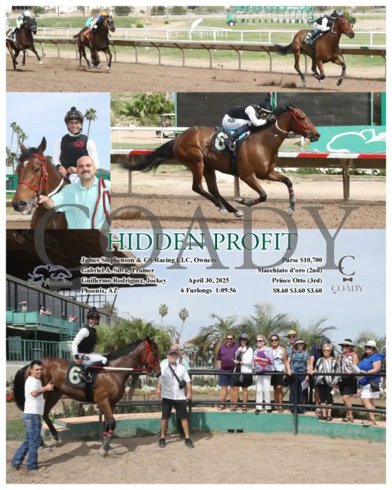 HIDDEN PROFIT - 04-30-25 - R05 - TUP Turf Paradise