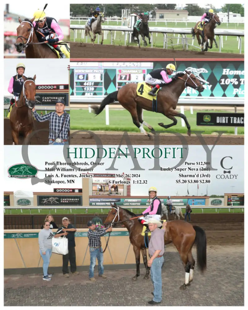 Hidden Profit - 05-26-24 R02 Cby Canterbury Park